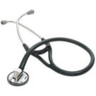A stethoscope is laying on its side.