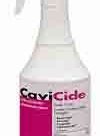 A bottle of cavicide is shown.